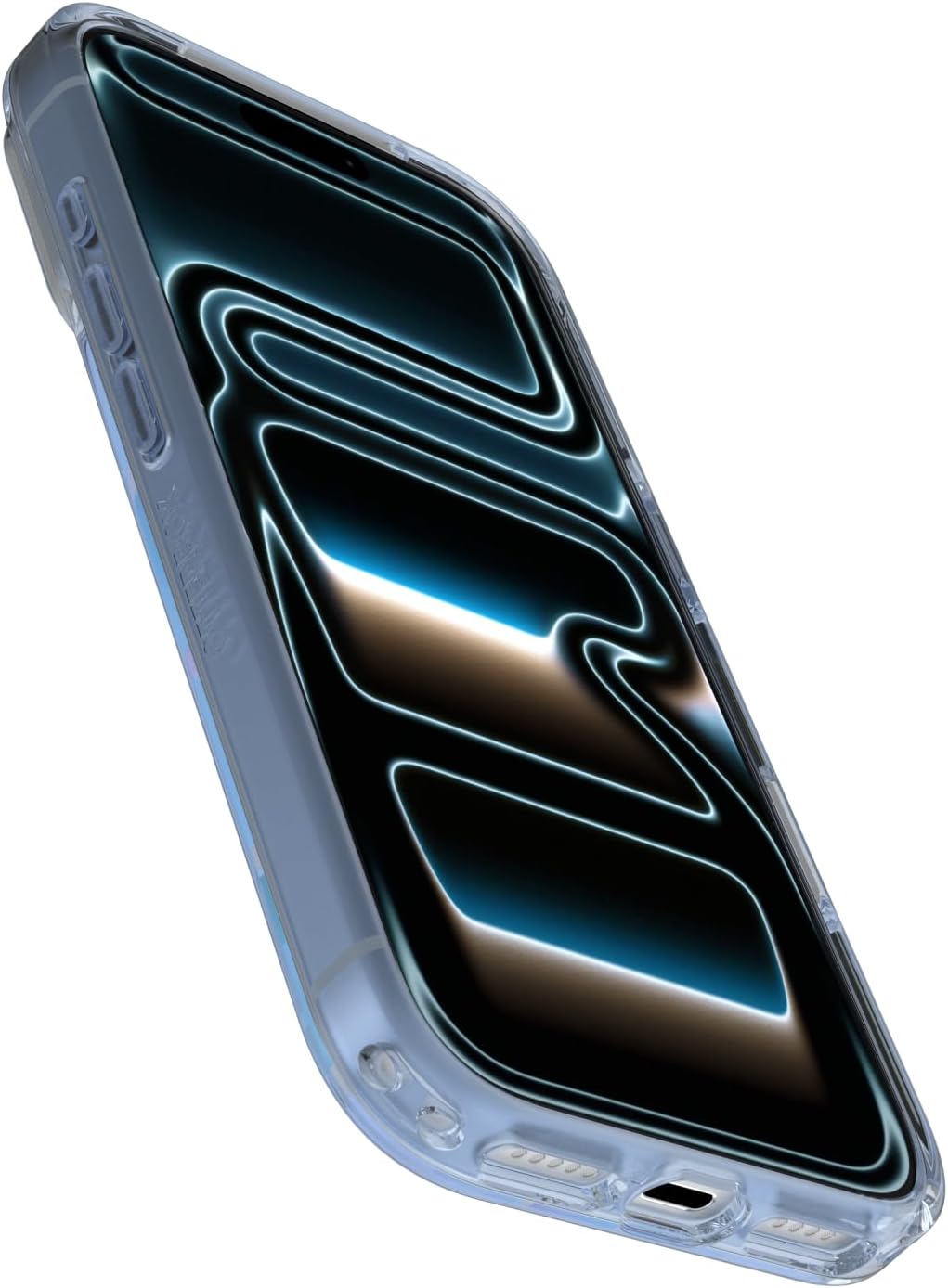 Thumbnail 4 de OtterBox Symmetry Series iPhone 17 Pro用クリアケース、MagSafe対応・オパールプリズムブルー