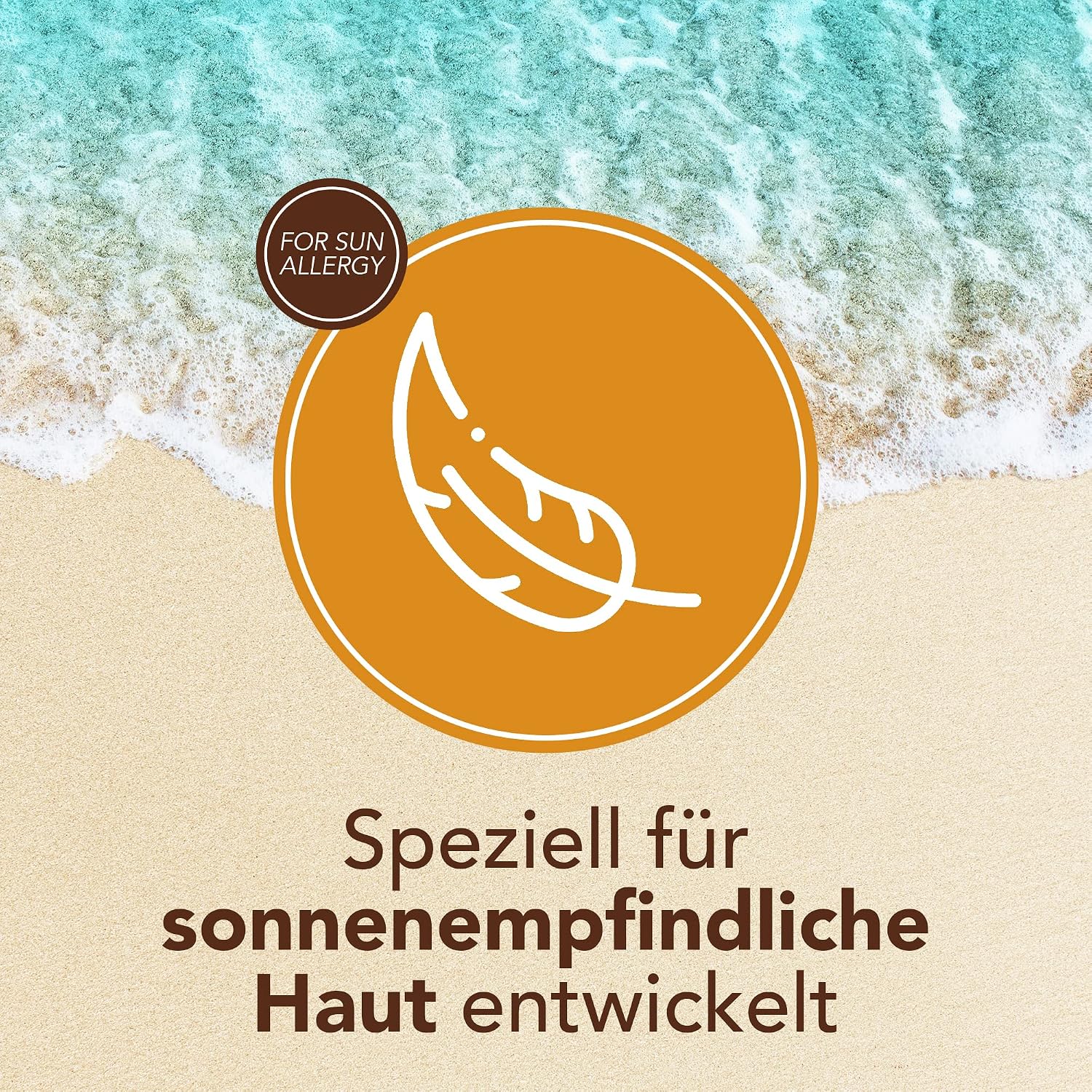 Detalle 2 de PIZ BUIN Allergy Gesichtscreme LSF 50+ – wasserfeste Sonnencreme für empfindliche Haut & Allergiker (50 ml)