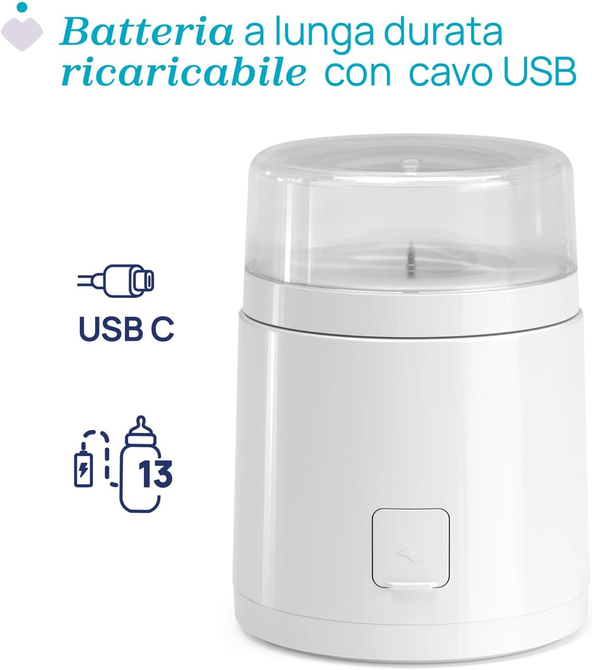 Thumbnail 5 de Chicco Scaldabiberon Portatile Multifunzione con Sterilizzatore: riscalda, sterilizza e viaggia leggero