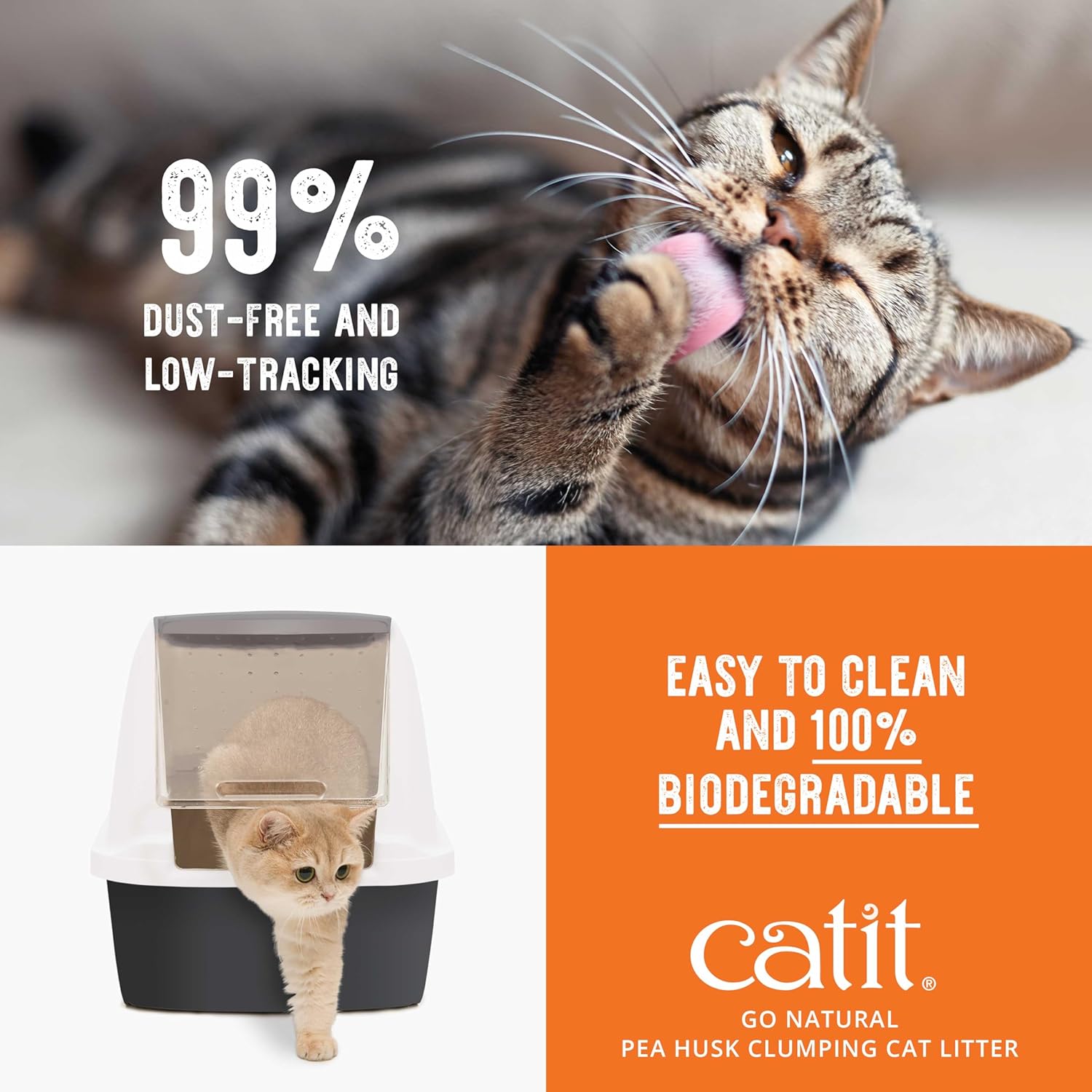 Thumbnail 5 de Catit Go Natural! Arena Guisantes Vainilla 5.6 kg 🐱