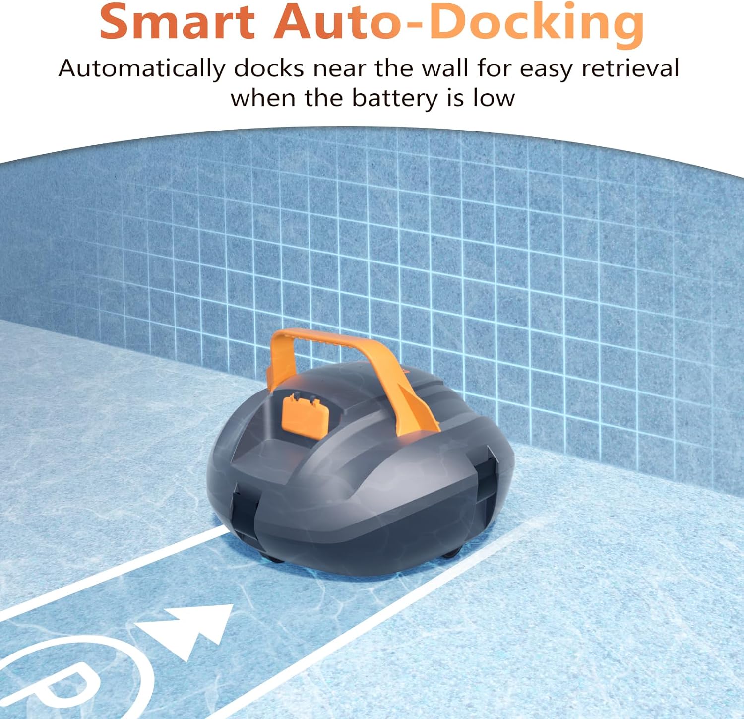 Detalle 2 de CoasTeering Planet Robot Piscina Senza Fili (2026) – Pulizia profonda fino a 80 m²