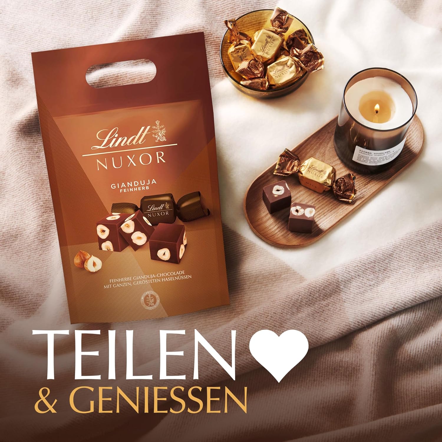 Thumbnail 3 de Lindt NUXOR Feinherb 700 g Schokolade