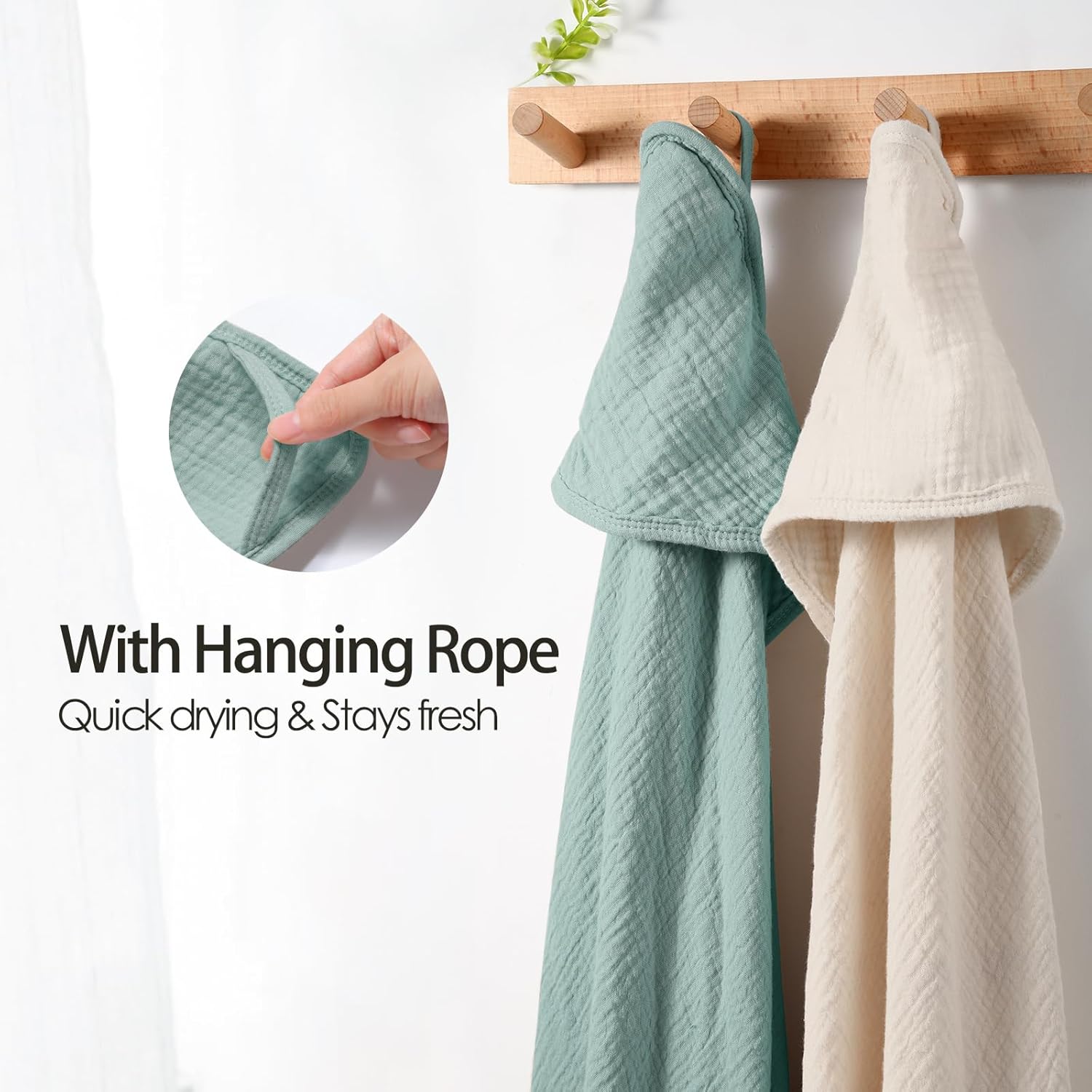 Thumbnail 3 de Peepeemax asciugamano con cappuccio 76 x 76