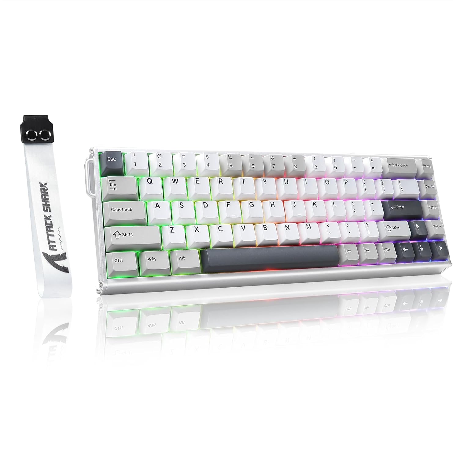 Detalle de Attack Shark X68MAX HE 60% gaming keyboard