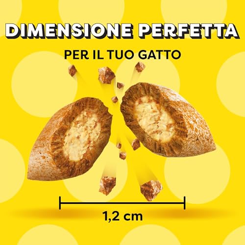 Thumbnail 7 de Catisfactions Snack per Gatto – Confezione mista Pollo, Formaggio e Salmone (12 x 60 g)