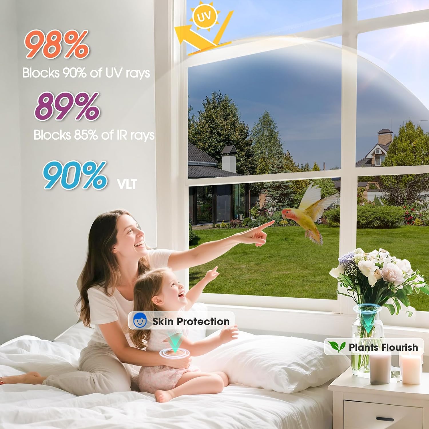 Thumbnail 4 de Lifetree One Way Window Film 45x200cm