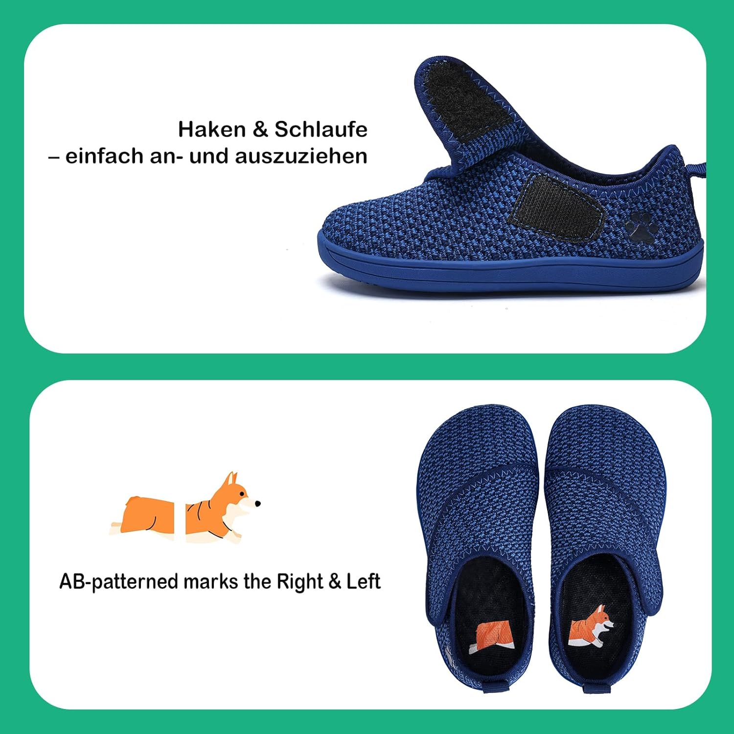 Thumbnail 5 de IceUnicorn Baby Barfußschuhe – Lauflernschuhe mit breiter Zehenbox und Anti-Rutsch-Sohle