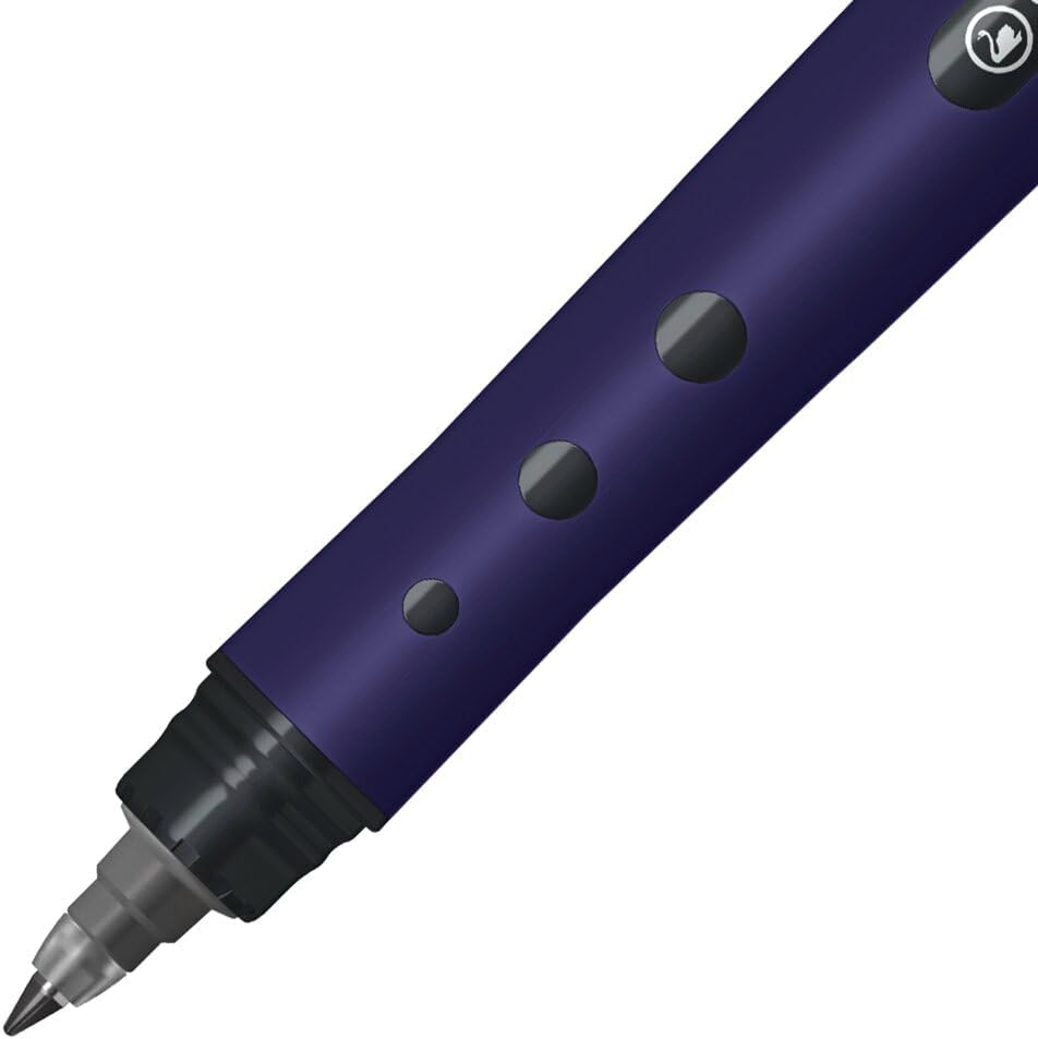 Detalle de STABILO worker+ NatureCOLORS Wildflower – Penna roller blu, 4 colori in astuccio