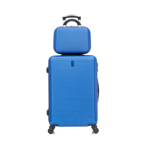 Thumbnail 1 de CELIMS Maleta Mediana de Viaje 65 cm con Neceser 30 cm, 4 Ruedas y Cerradura Integrada – Azul
