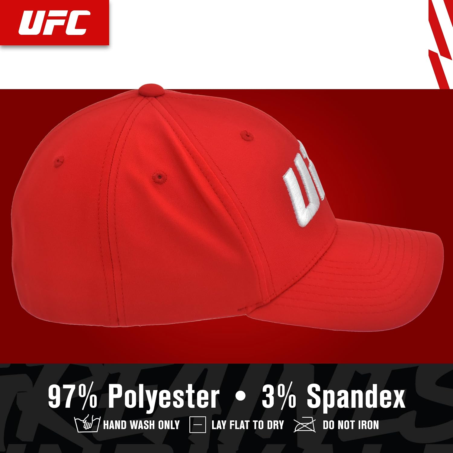 Thumbnail 5 de Concept One UFC Baseball Cap, One Size