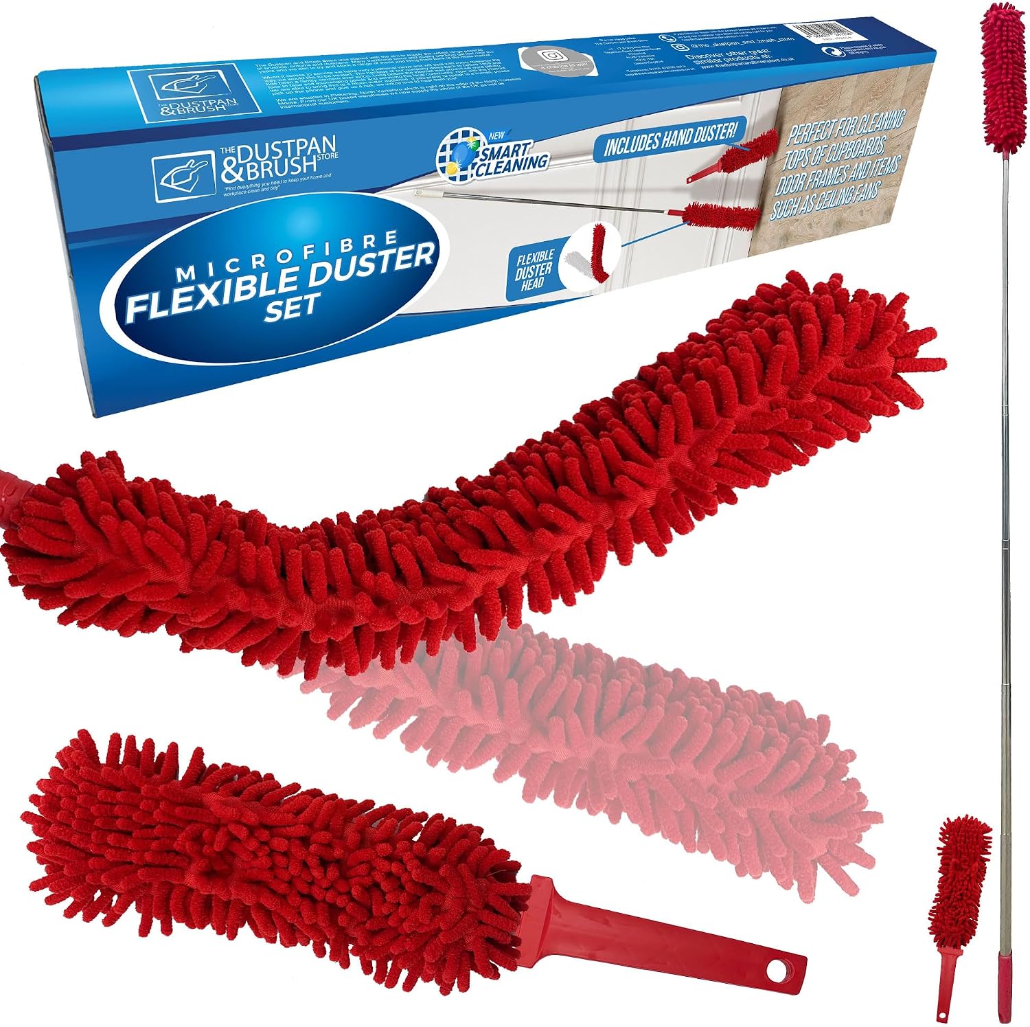Detalle de TDBS Microfibre Feather Duster Extendable