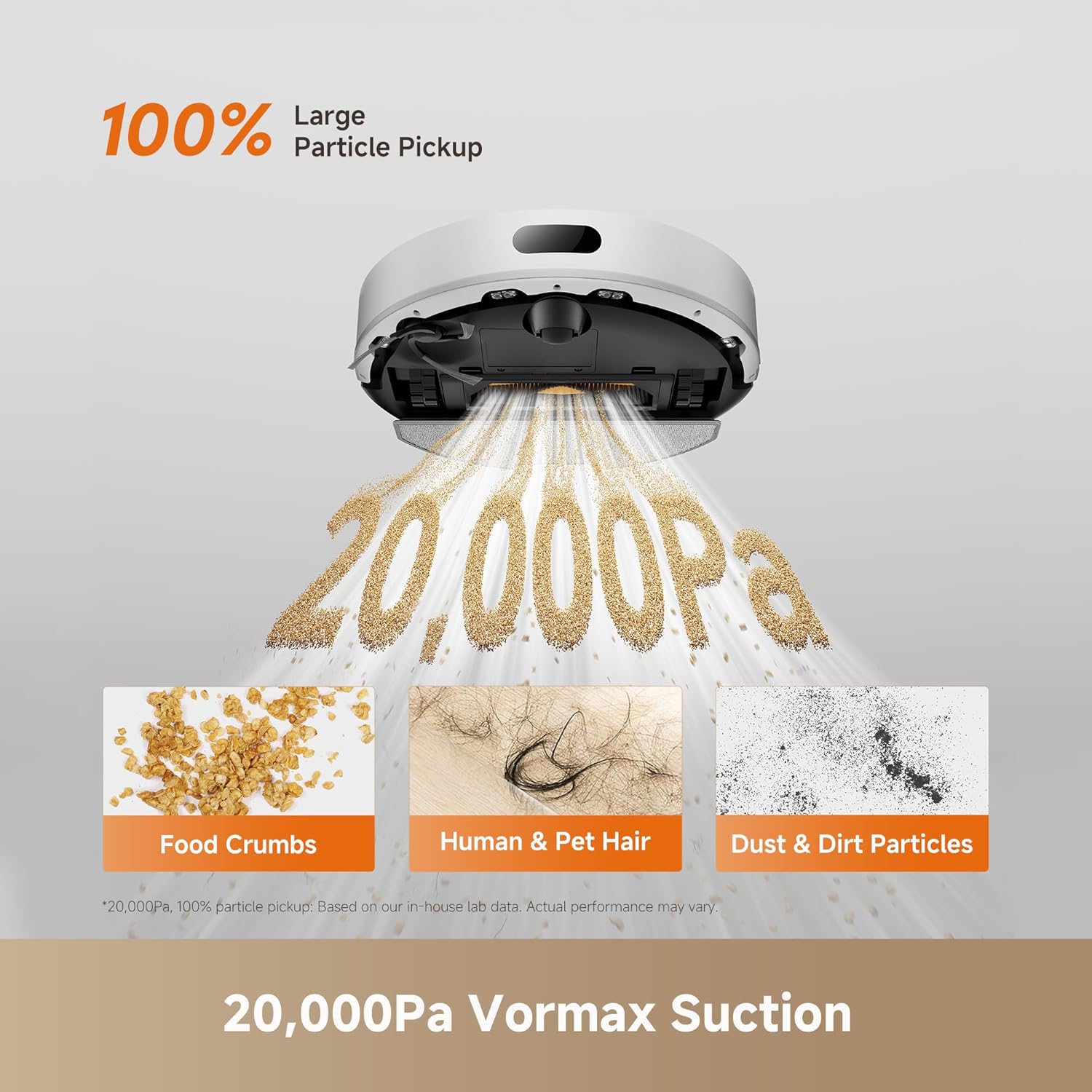 Thumbnail 2 de DREAME D20 Air Plus Robot Vac and Mop Combo: Deep Cleaning Comes Easy
