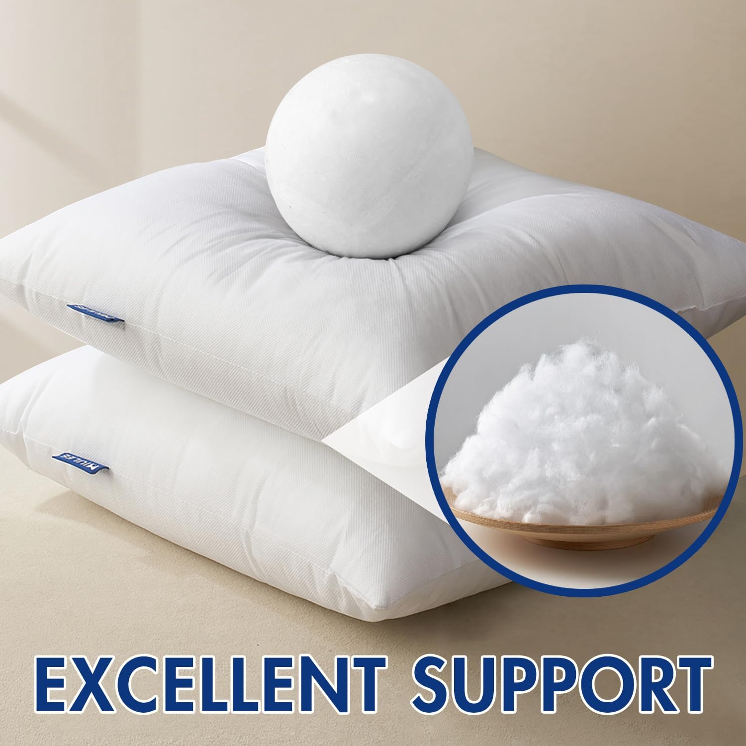 Detalle de MIULEE Pillow Insert 12x24 Inch