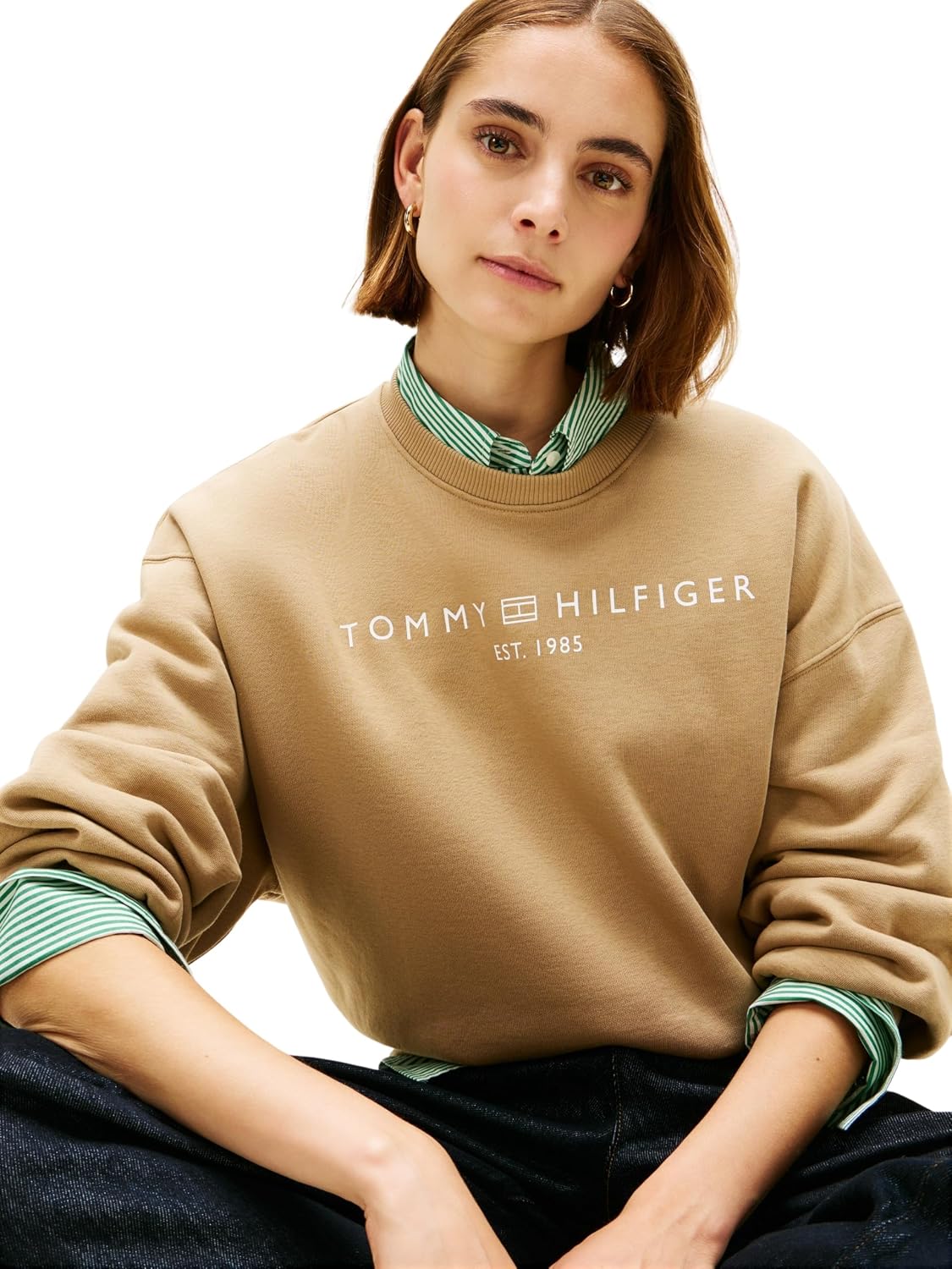Detalle 1 de Tommy Hilfiger Sudadera Mujer sin Botones