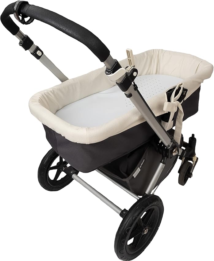 Thumbnail 5 de Funda Capazo Hipoalergénica Blanca Piqué 100% fabricación española