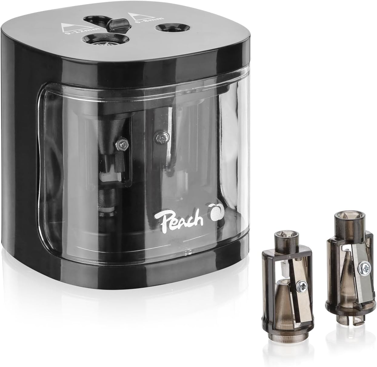 Detalle 2 de Peach PO102 Elektrischer Spitzer 6–12 mm
