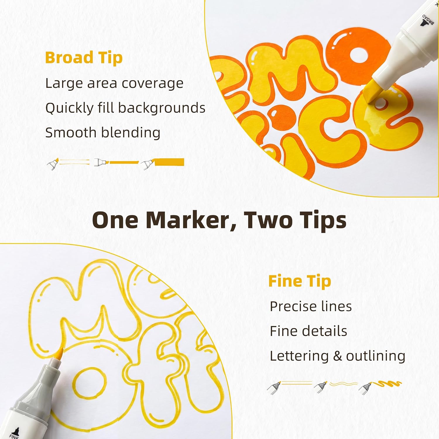 Thumbnail 2 de MemOffice Alcohol Markers 120 Colors