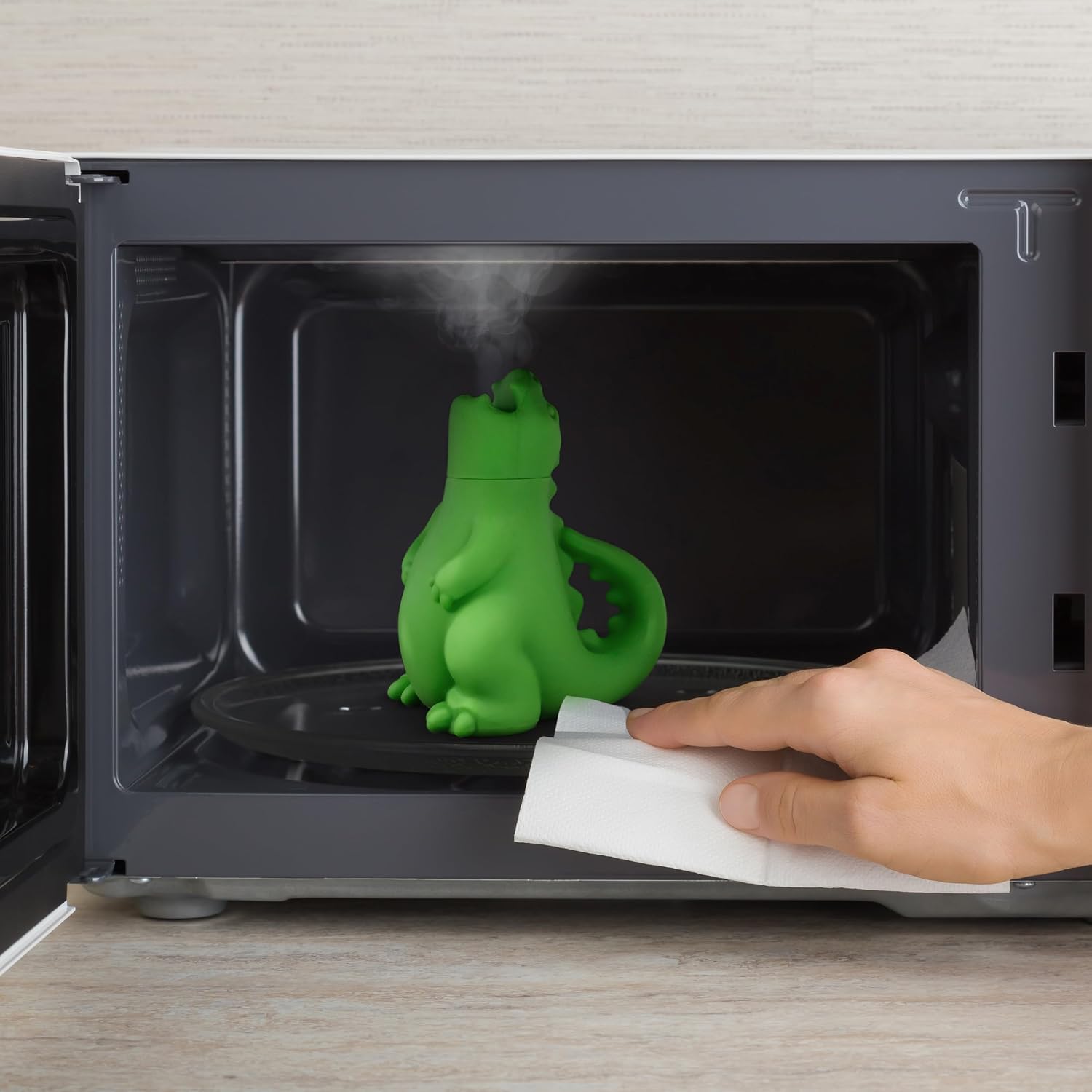 Thumbnail 2 de Genuine Fred Microwave Steam Cleaner, Silicone