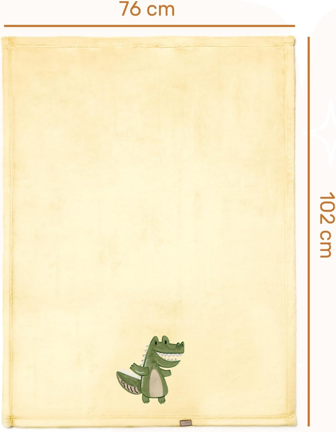 Thumbnail 1 de Be Mammy Manta Infantil Caliente Invierno 🐊 Bebé Niña