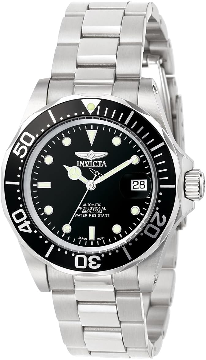 Thumbnail 4 de Invicta Pro Diver Edelstahl Herren Automatikuhr 40 mm (Modell 9110)