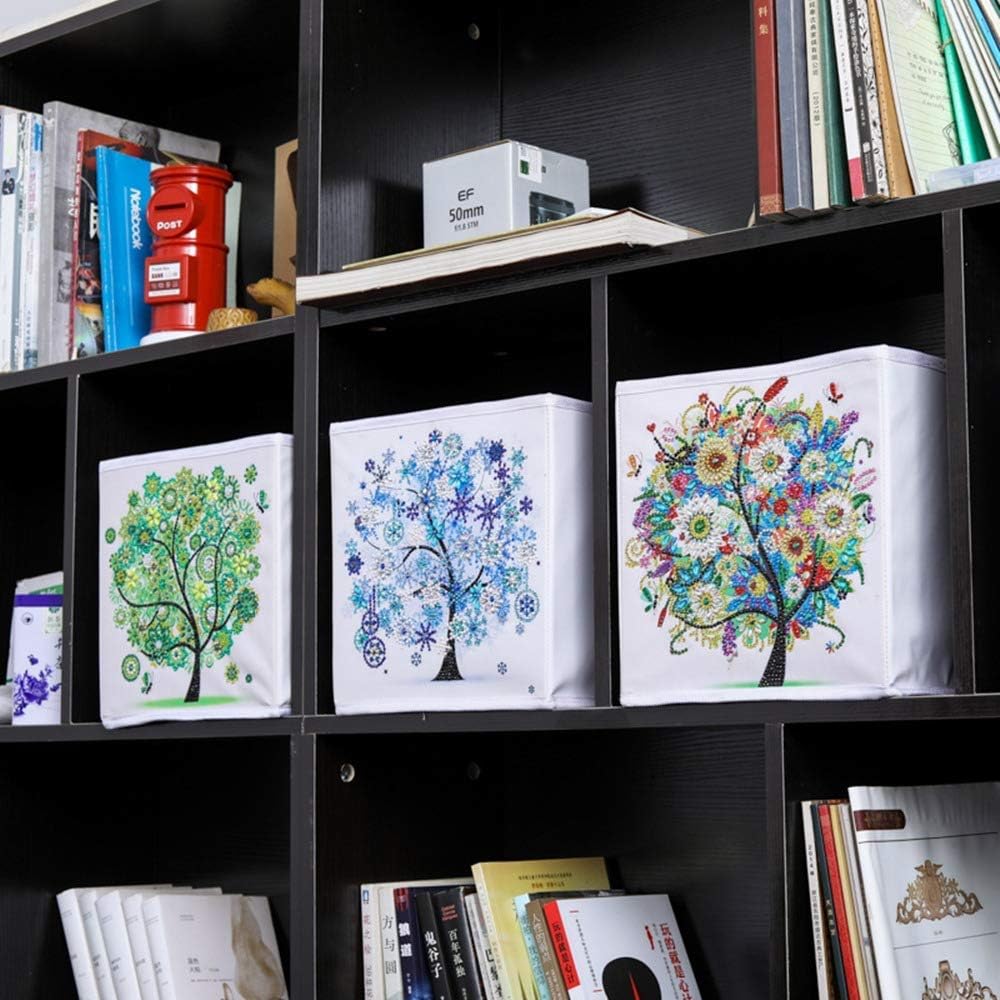 Detalle 2 de ZSNUOK Foldable Storage Bin 25 x 25 cm