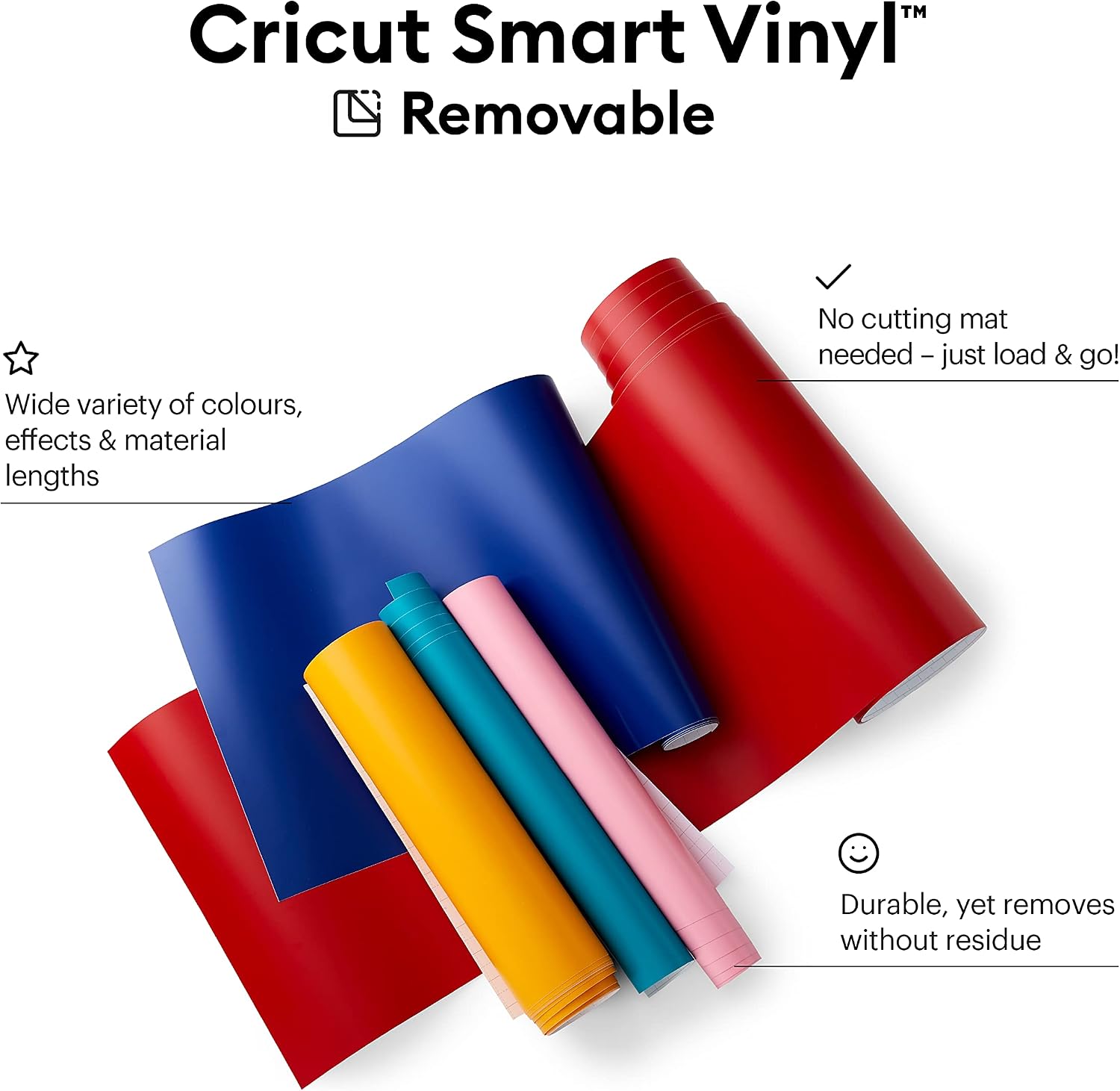 Detalle 2 de Cricut Smart Vinyl Removable (6.4 m)