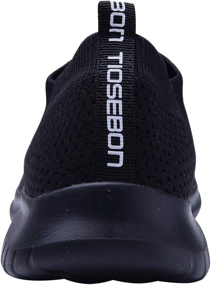 Detalle 2 de TIOSEBON Men's Slip on Trainers — Lightweight Breathable Road Running Shoes