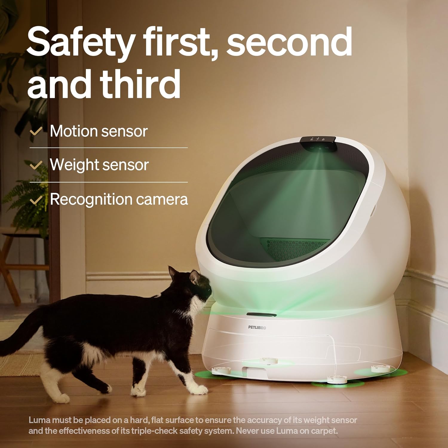 Thumbnail 2 de PETLIBRO Luma Automatic Self-Cleaning Cat Litter Tray with 24/7 Odour Control and AI Features