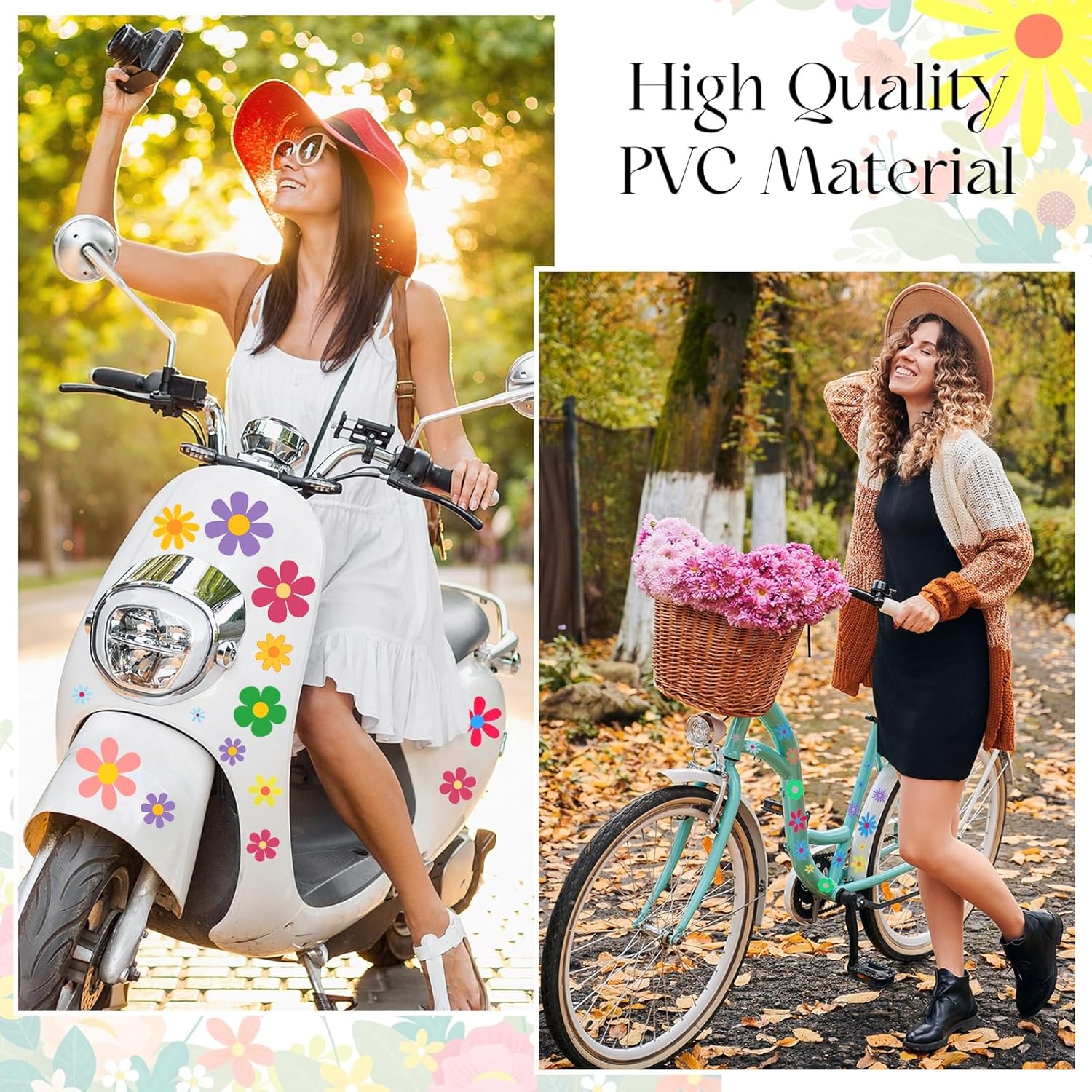 Thumbnail 4 de Blumen Autoaufkleber 88 PCS für Karosserie