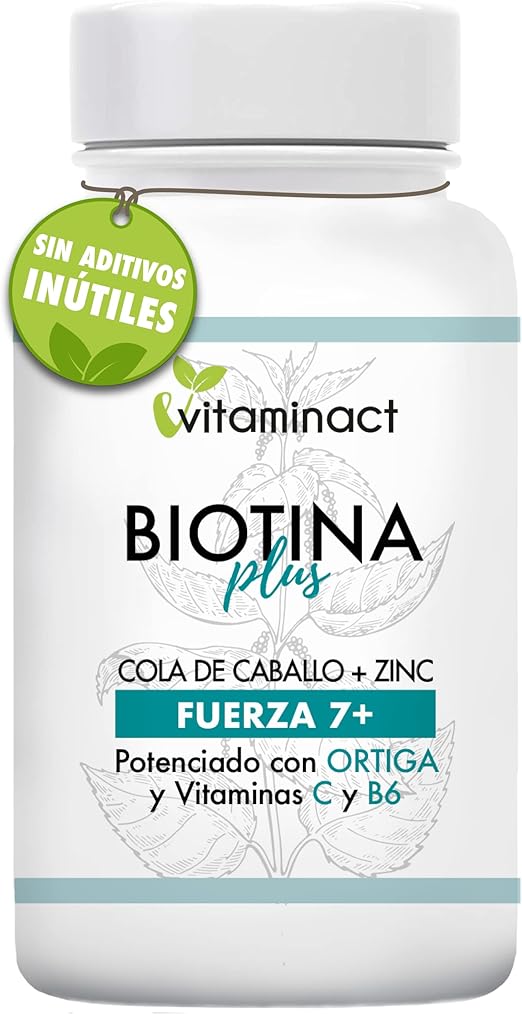 Detalle de Biotina Plus Alta para Crecimiento y Anticaída 💊 4 Meses