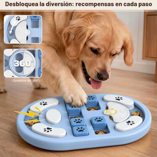 Thumbnail 2 de Blanlody Juguete Interactivo para Perro: estimula la inteligencia y el ritmo de comida