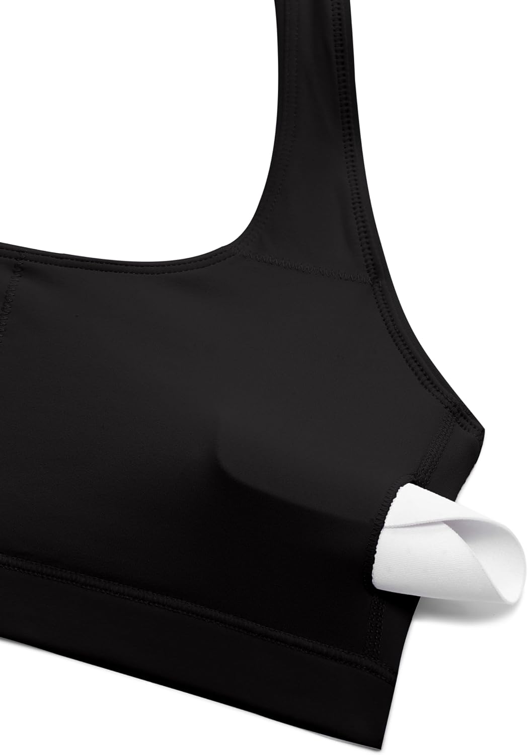 Detalle 2 de CRZ YOGA Donna Butterluxe Halter Sport Reggiseni Imbottiti Aperti Schiena – Top da yoga corto