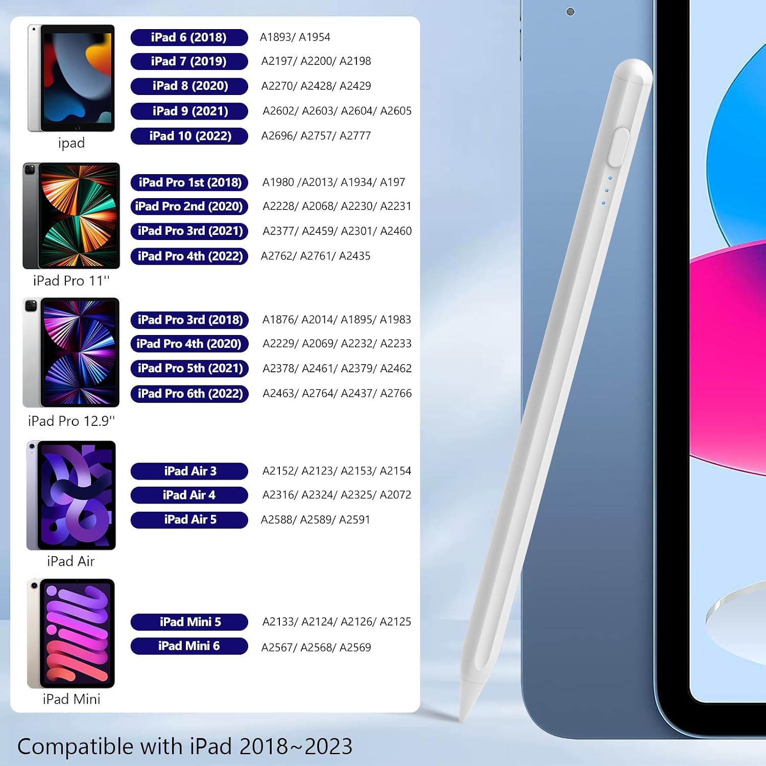 Thumbnail 6 de CC Store Stylus Pen for iPad — Tilt Sensitive 12.9"