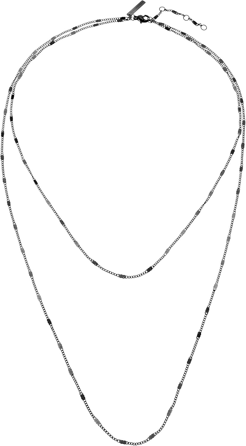 Detalle de LIEBESKIND BERLIN Armband – Layering-Optik aus Edelstahl, verstellbar 17–22 cm