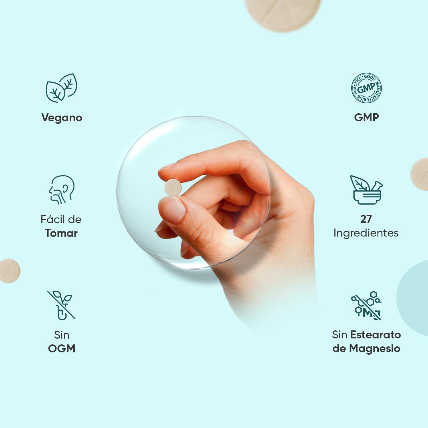 Thumbnail 6 de WeightWorld Multivitaminas 400 comprimidos veganos