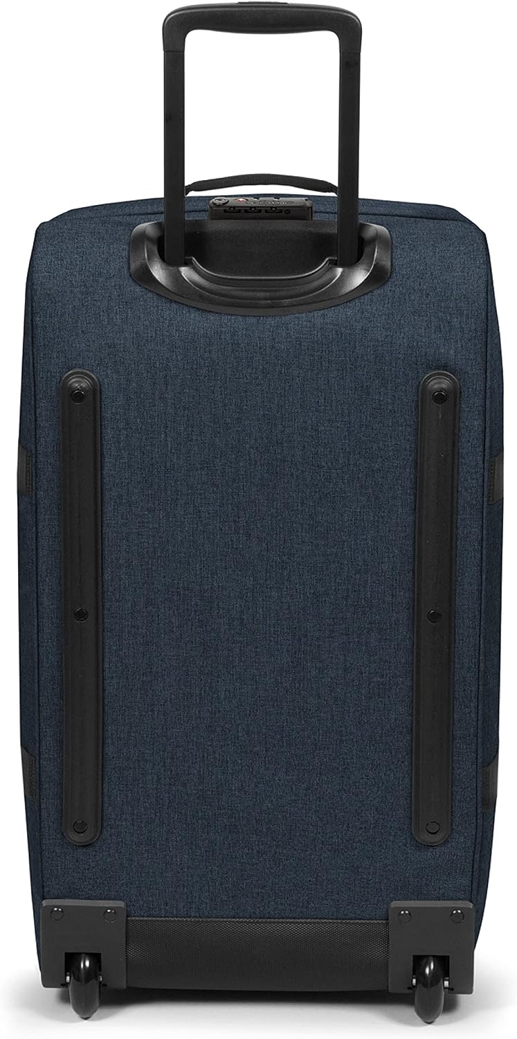 Detalle de Eastpak Tranverz M Valise Moyenne 78L – Roulettes, légère et résistante (TRIPLE DENIM)
