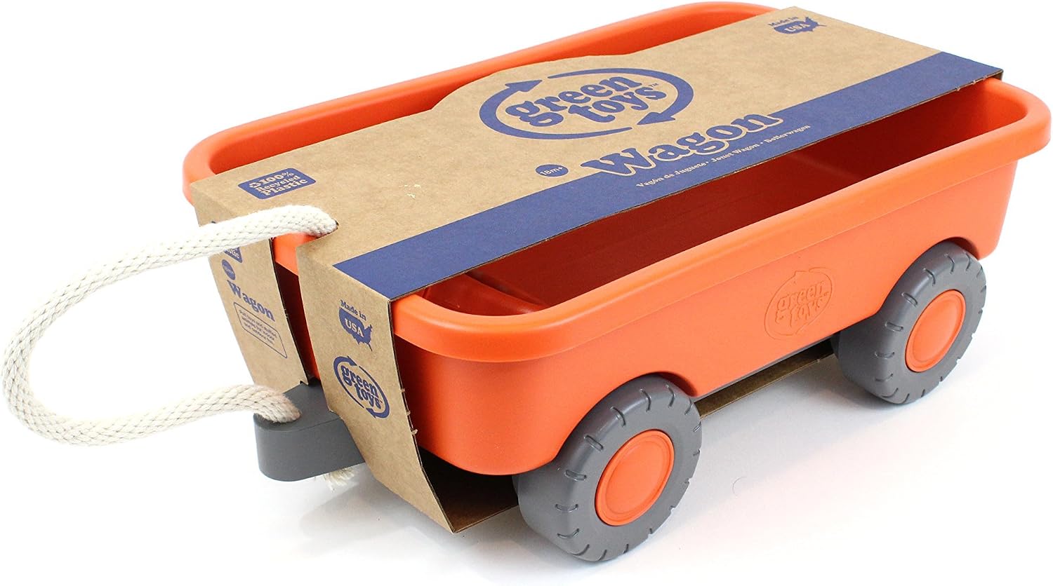 Detalle 2 de Green Toys Wagon Orange