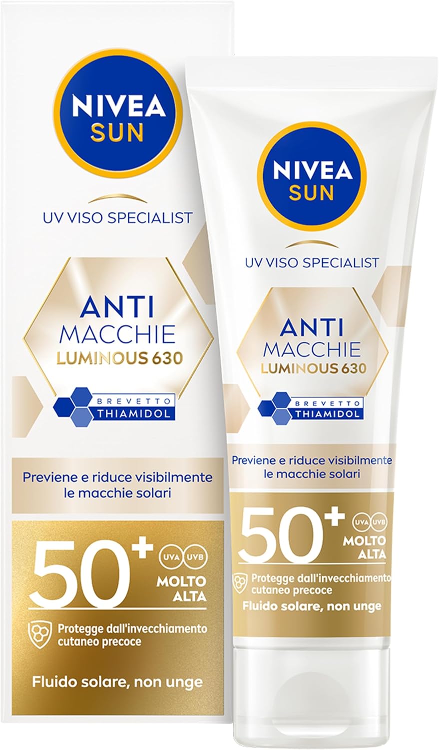 Detalle de NIVEA SUN Luminous630 Crema Viso 40 ml