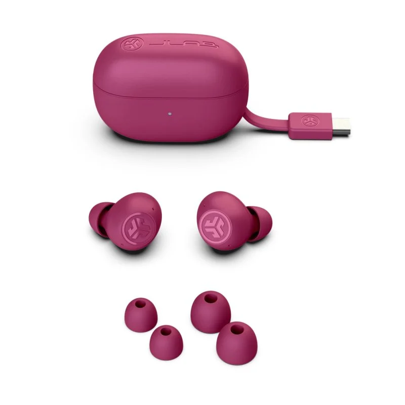 Thumbnail 1 de JLab Go Pop ANC Auriculares Bluetooth TWS con cancelación activa de ruido Fucsia