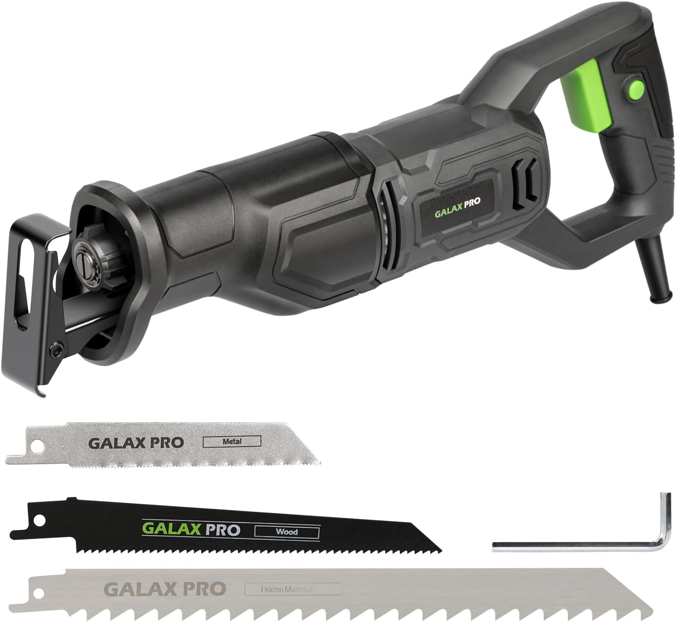GALAX PRO 710W Reciprocating Saw (up to 3000 SPM) with tool-free blade change