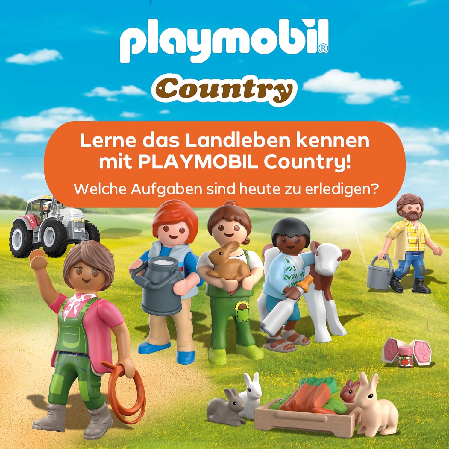 Detalle 2 de PLAYMOBIL Country Tierarzteinsatz bei den Eseln 71471