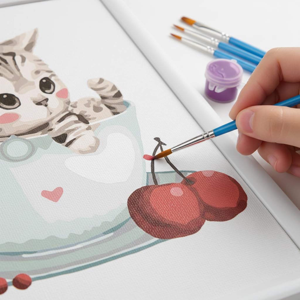 Thumbnail 1 de Peinture par numéros Enfant DIY 🎨