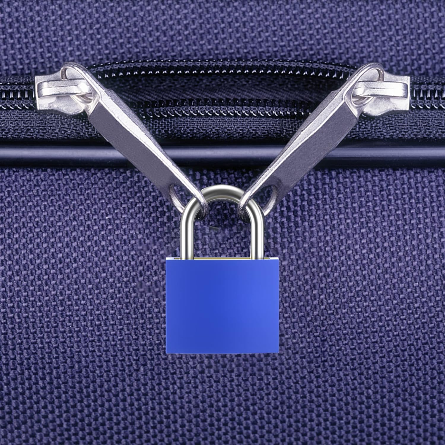 Detalle de Taiyeestar 10 Pcs Colourful Luggage Locks with Keys – Small Brass Padlocks for Travel