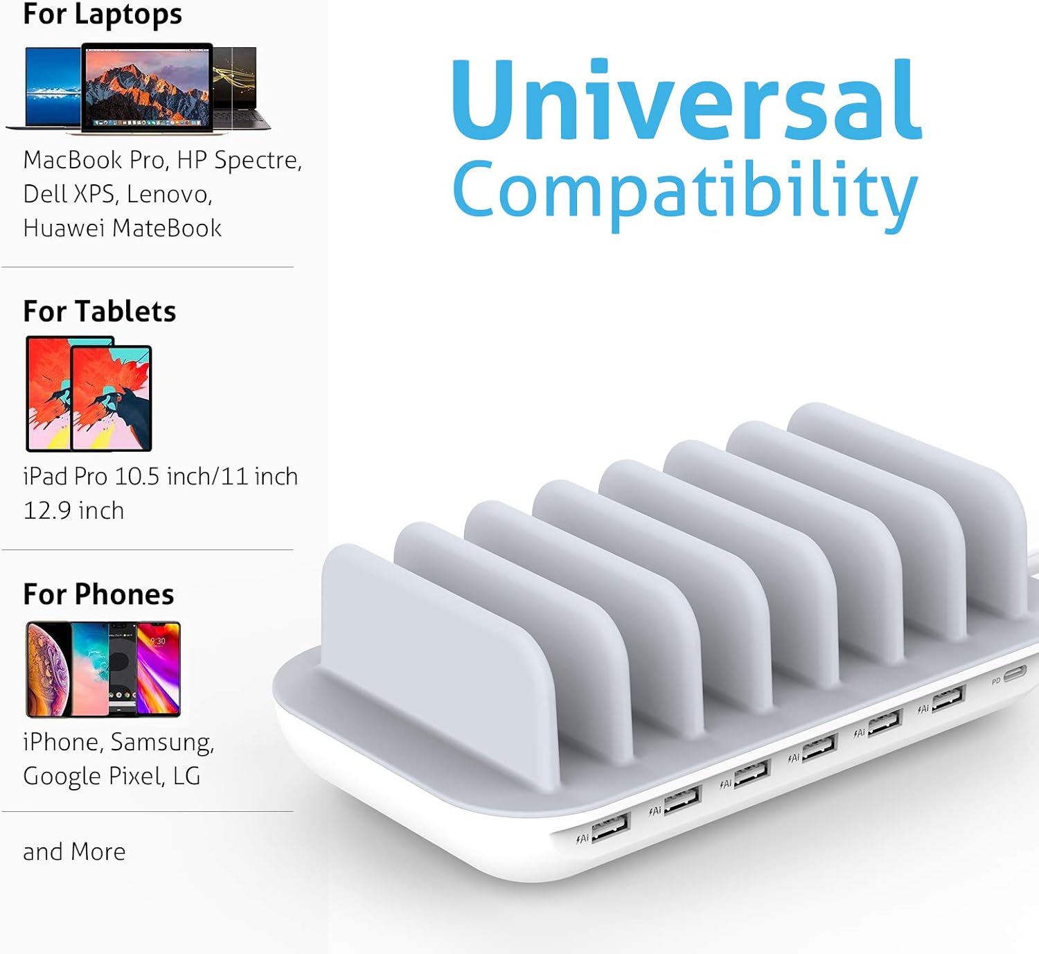 Thumbnail 6 de SooPii Estación de Carga USB-C 🖥️ 7 Puertos y 70W