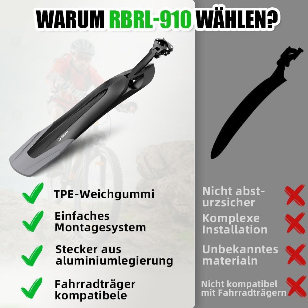Thumbnail 1 de RBRL Schutzblech Set 24-29 Zoll