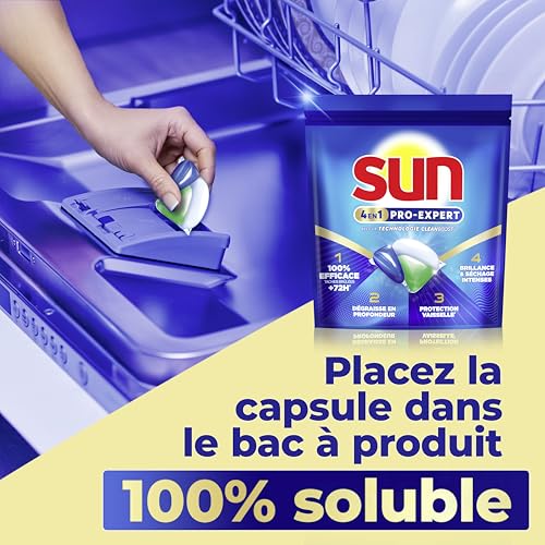 Thumbnail 4 de Sun Pro-Expert Capsules Lave-Vaisselle, 56 capsules, 4 en 1