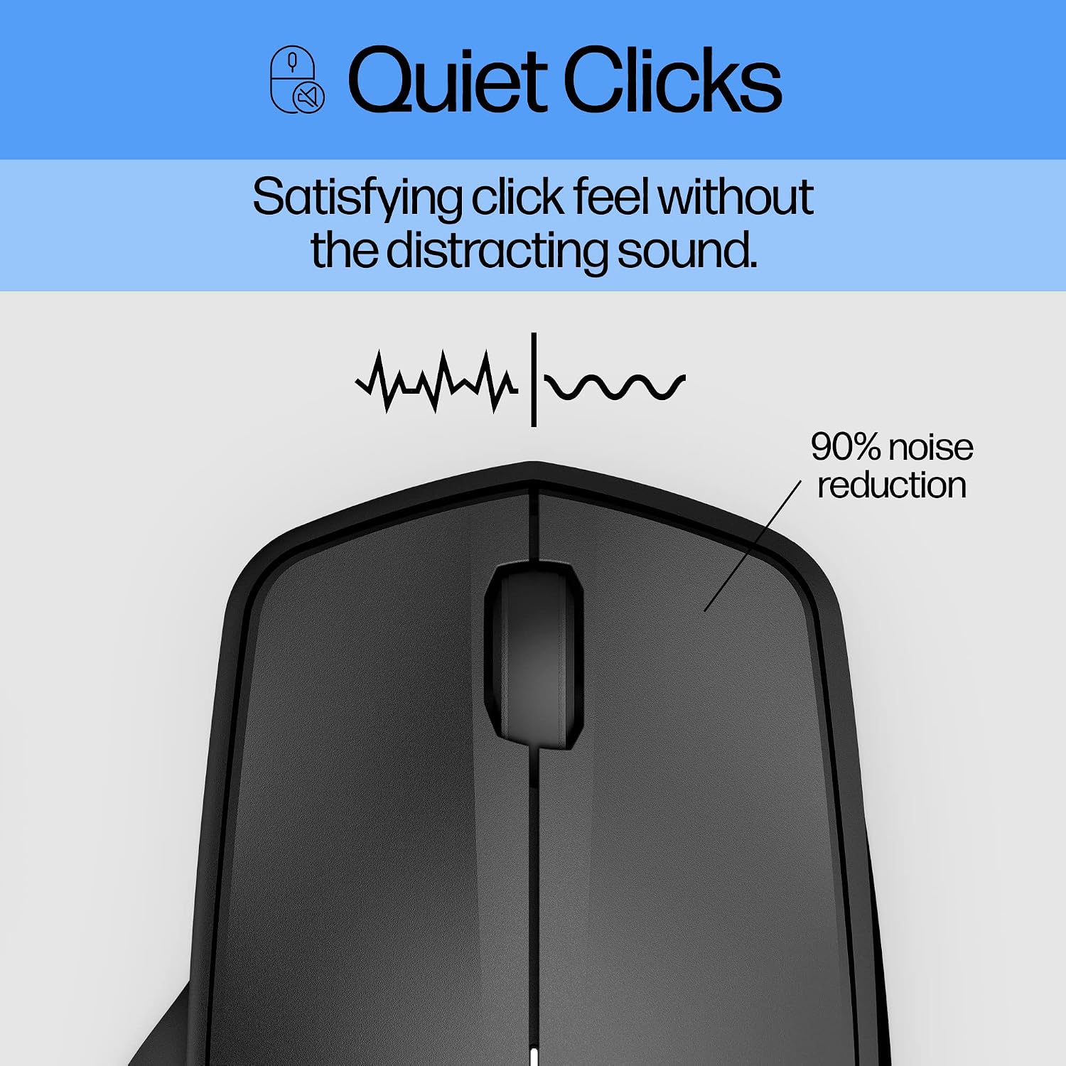 Detalle de HP wireless mouse 280