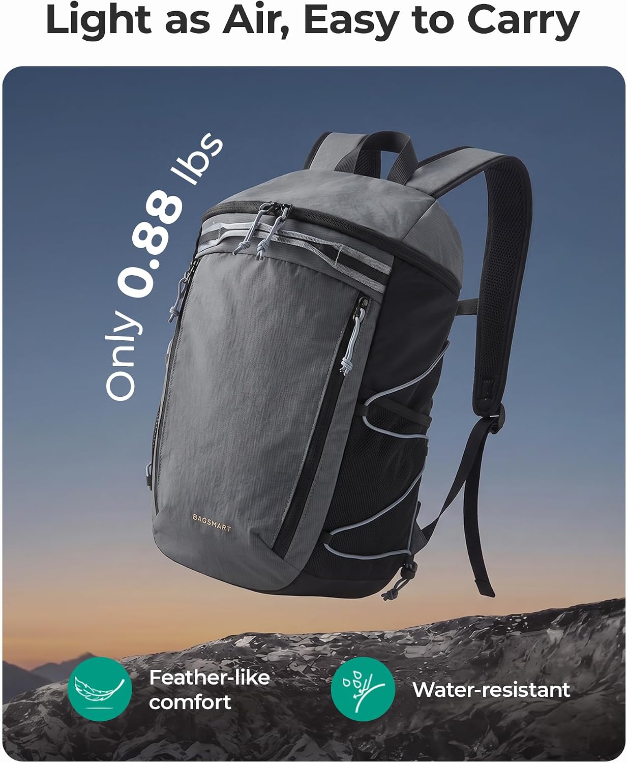 Detalle 2 de BAGSMART 18L Travel Backpack