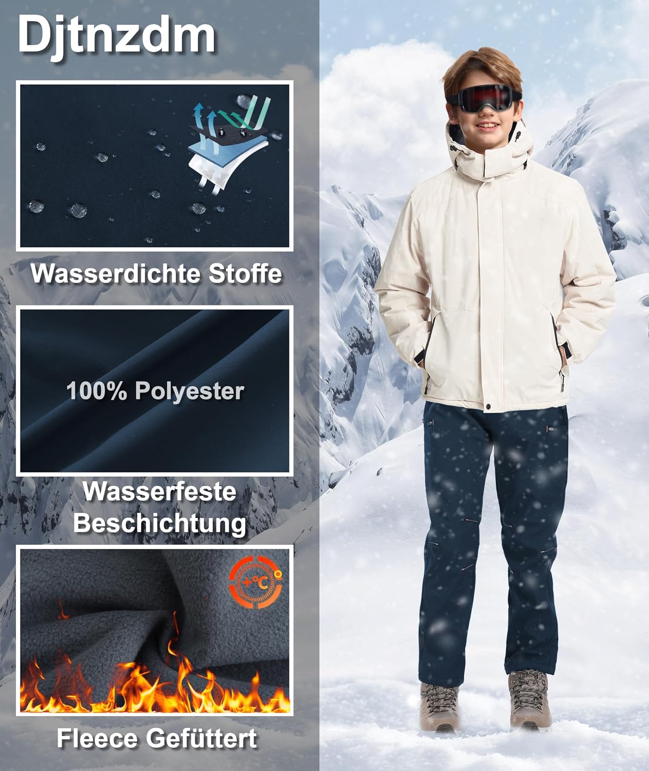 Detalle de Djtnzdm Kinder Skihose