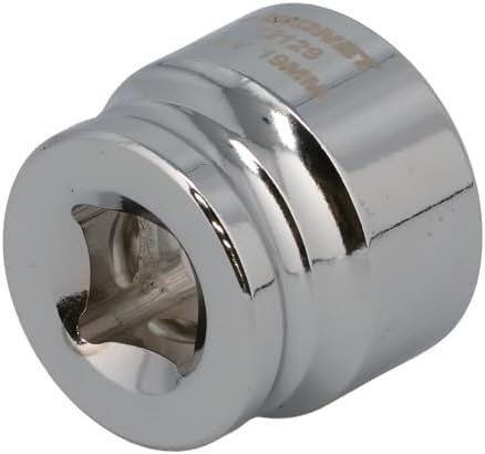 Thumbnail 2 de SIGNET 12129 3/8DR 19mm 6角ショートソケット 全長22mm・クロムバナジウム鋼